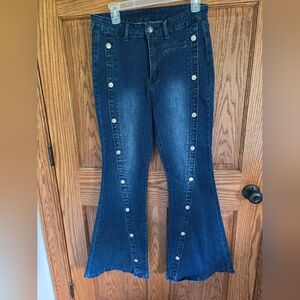 Crazy Train Snap Jeans